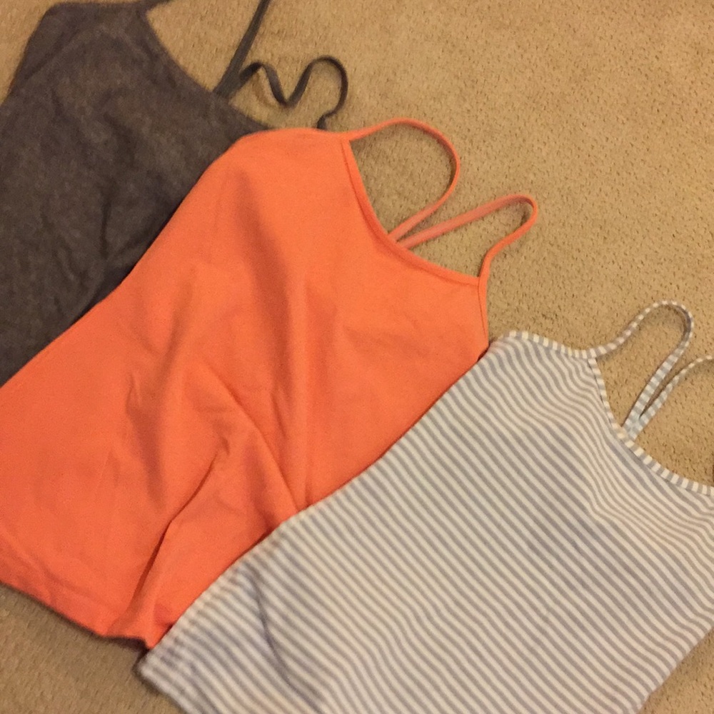 Power Y tank tops